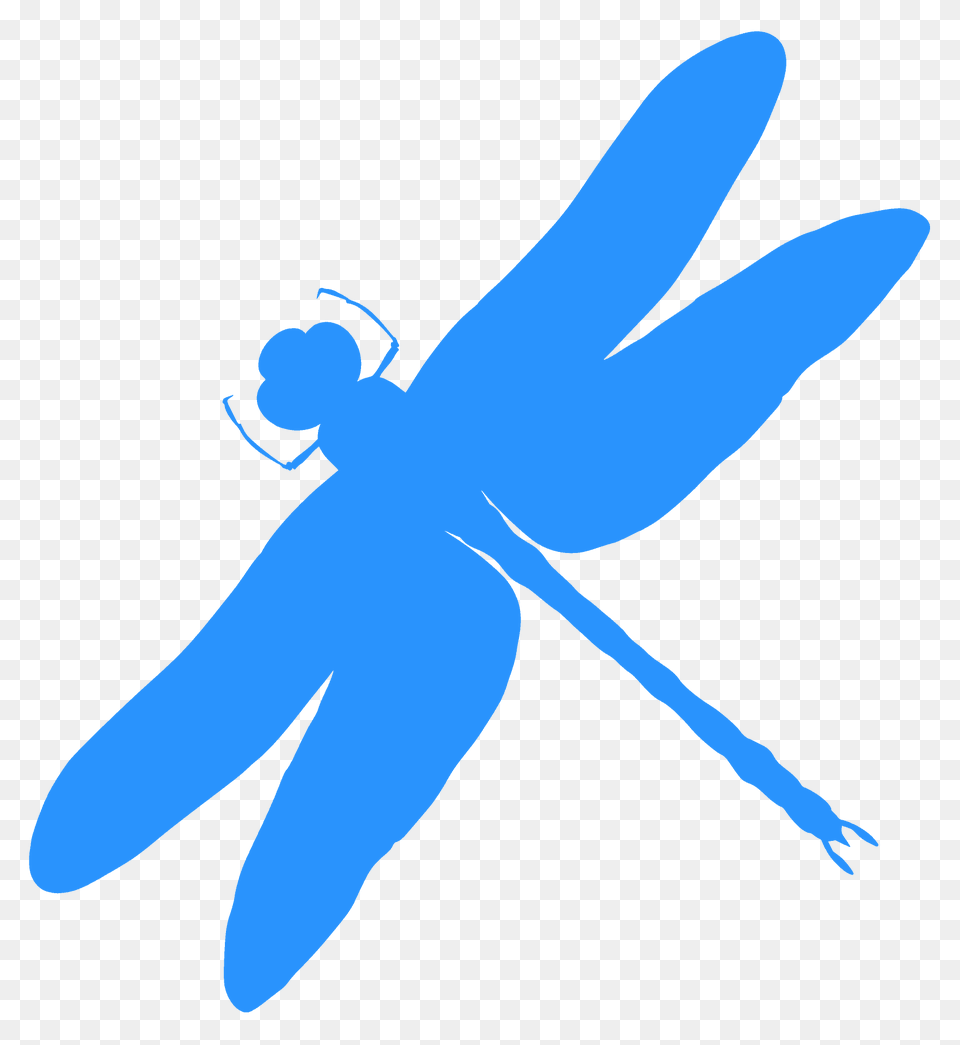 Dragonfly Silhouette, Animal, Fish, Insect, Invertebrate Free Png Download