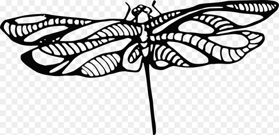 Dragonfly Tattoo, Animal, Dinosaur, Reptile, Insect Png Image
