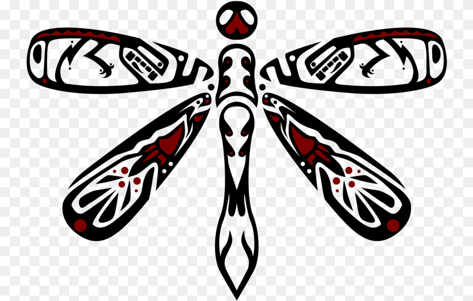 Dragonfly Tattoos High Quality Tribal Dragon Fly, Animal, Insect, Invertebrate, Bird Free Transparent Png