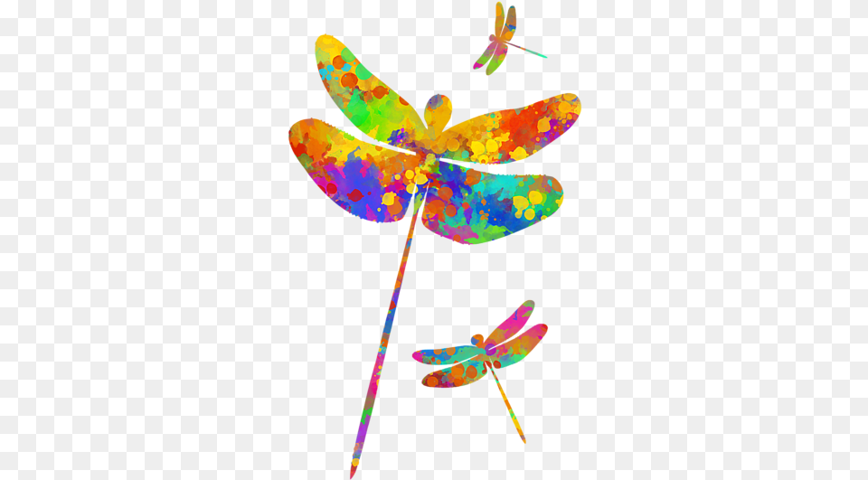 Dragonfly Watercolor, Animal, Insect, Invertebrate, Fish Free Png Download