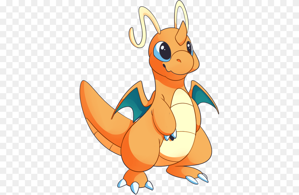 Dragonite, Cartoon, Animal, Fish, Sea Life Png Image