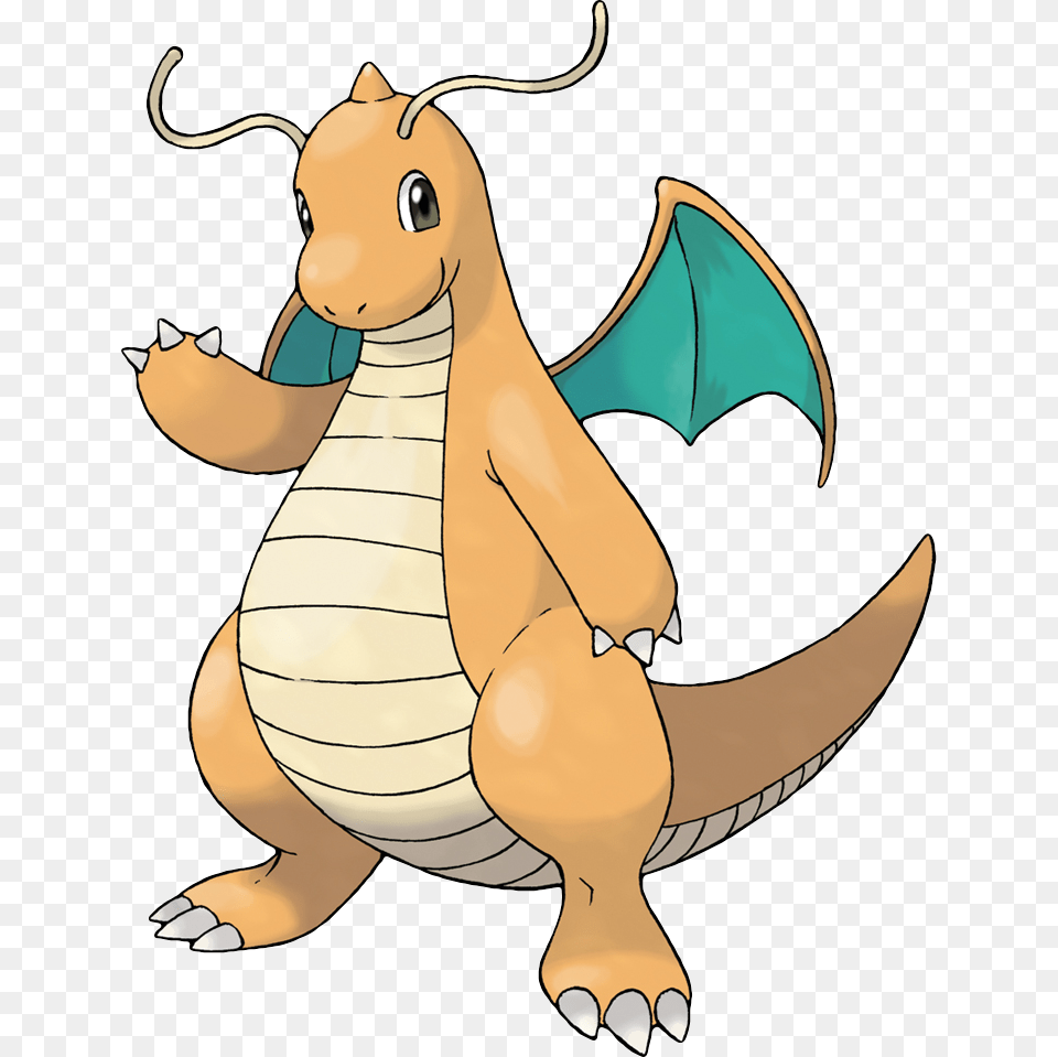 Dragonite Dragon Legendary Pokemon, Animal, Mammal Png Image