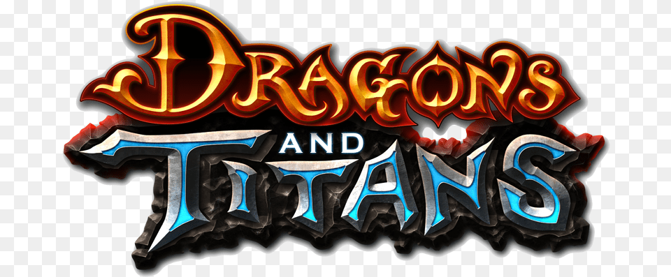 Dragons And Titans Logo, Art, Graffiti, Blade, Dagger Png