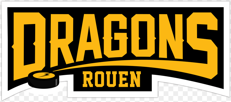 Dragons De Rouen Texte Logo, Scoreboard, Text, Architecture, Building Free Png Download