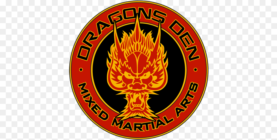 Dragons Den Mma Logo, Emblem, Symbol, Food, Ketchup Png Image