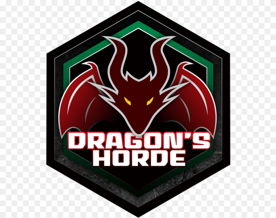 Dragons Horde Logo Field Lacrosse, Emblem, Symbol Png