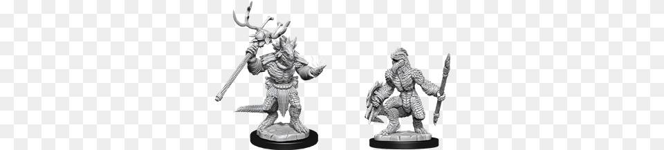 Dragons Miniatures Marvelous Miniatures Lizardfolk Lizardfolk Shaman, Figurine, Baby, Person Png