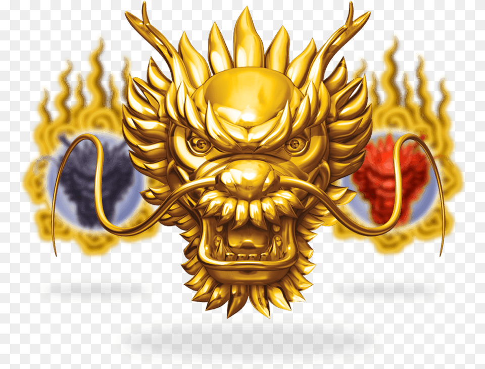 Dragons Slot Game Dragon Gold Slot Game, Emblem, Symbol, Treasure, Machine Free Png Download