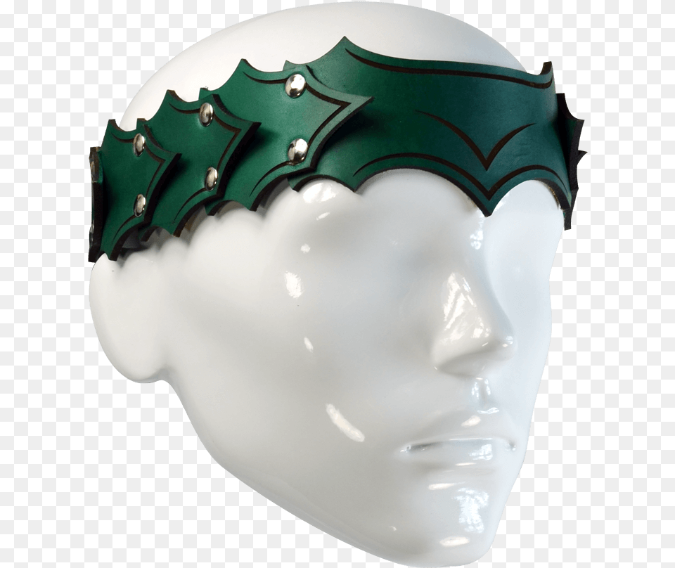 Dragonscale Leather Headband Mens Medieval Headband, Accessories, Goggles, Person, Face Free Transparent Png