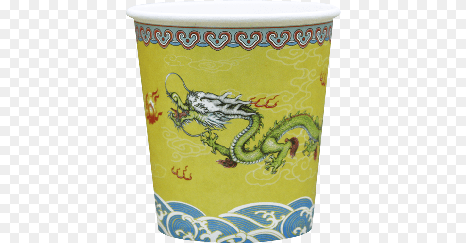 Dragonu0027 Paper Cups Coffee Cup, Art, Porcelain, Pottery Free Png Download