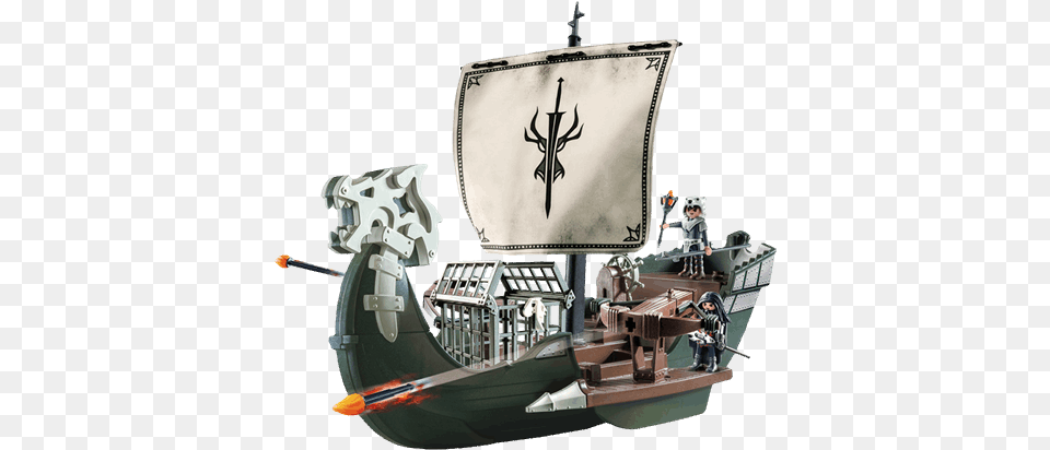 Dragos Ship Playmobil Construction Set Httyd Toys Ships, Baby, Person, Transportation, Vehicle Png Image