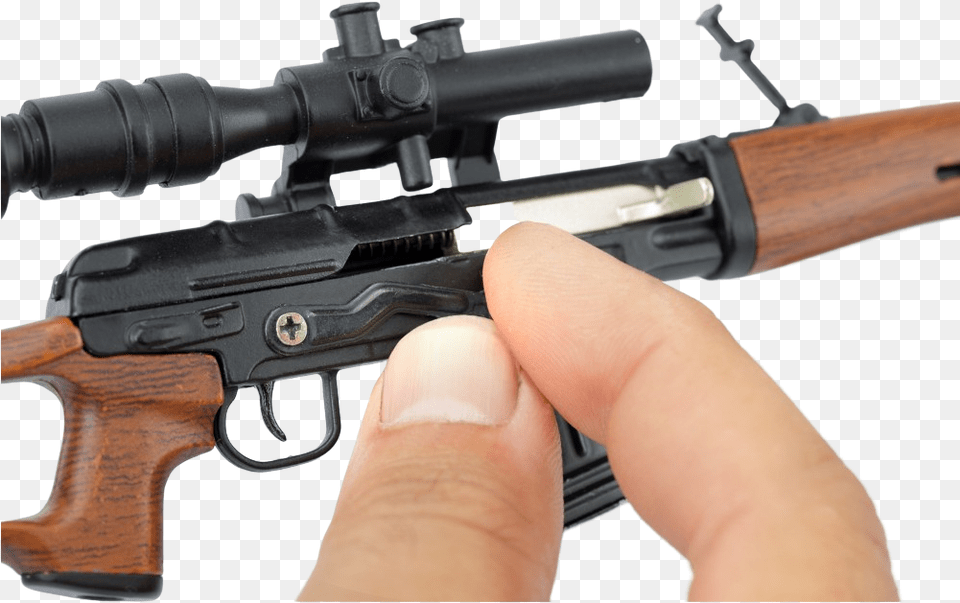 Dragunov Sniper Mini Ranged Weapon, Firearm, Gun, Rifle, Handgun Png