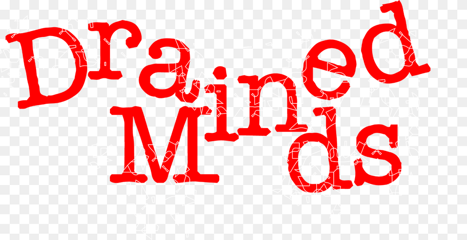 Drained Minds Calligraphy, Stencil Free Png Download