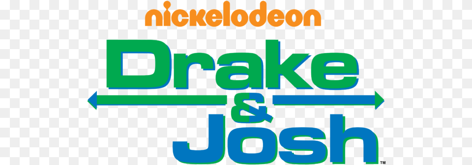 Drake Amp Josh Logo Drake And Josh Logo, Light, Text, Green Free Transparent Png