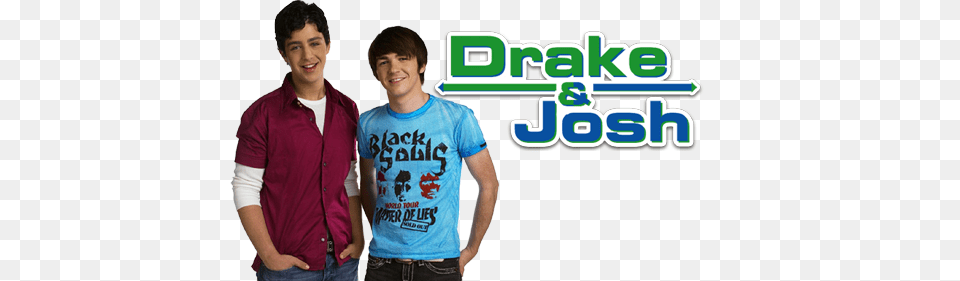 Drake And Josh Tv Drake Drake And Josh, Clothing, Shirt, T-shirt, Adult Png