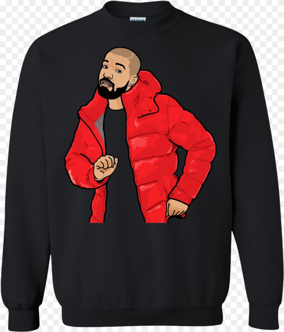 Drake Art Rapper Fans Gift Shirt Sweatshirt Cool Adidas Stranger Things, Sweater, Sleeve, Long Sleeve, Knitwear Free Png