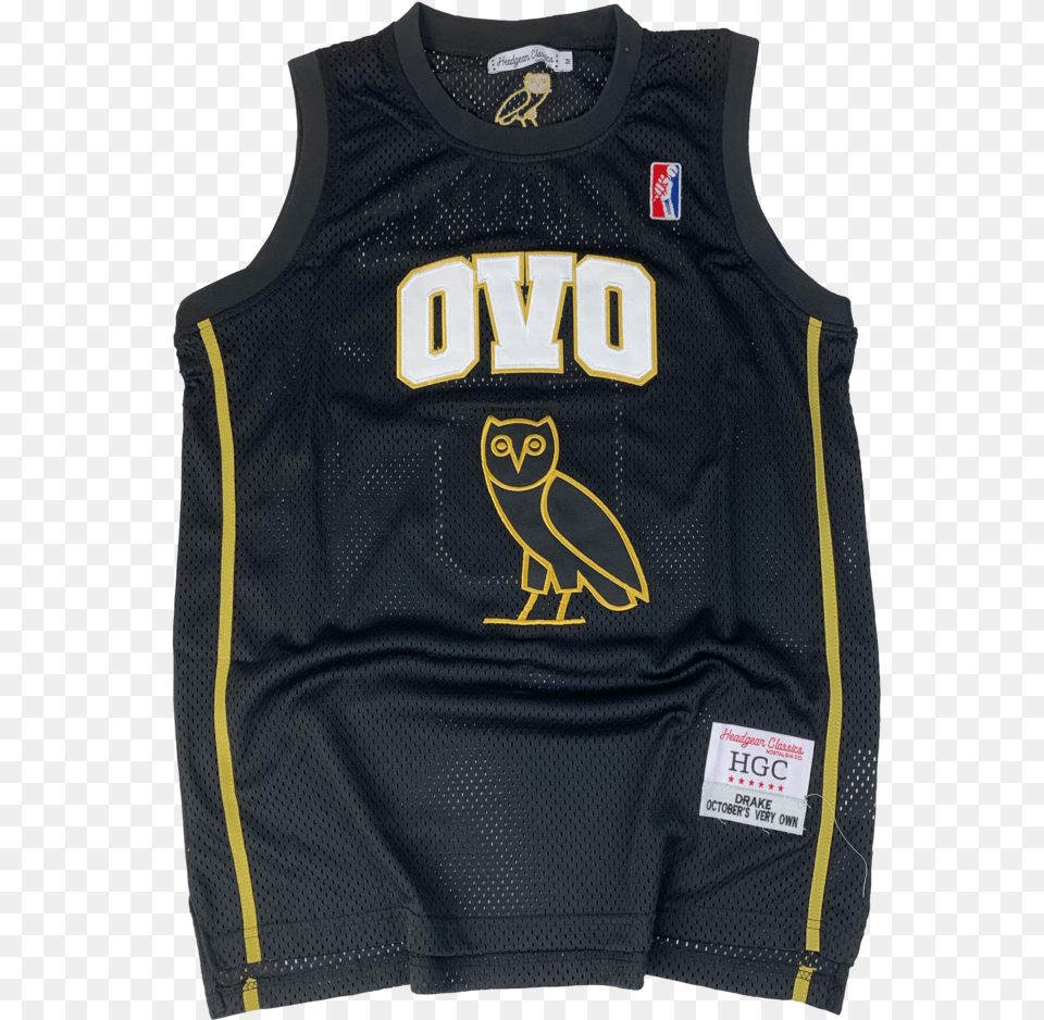 Drake Basketball Jersey Drake Ovo Basketball Jersey, Clothing, Shirt, Animal, Bird Free Transparent Png