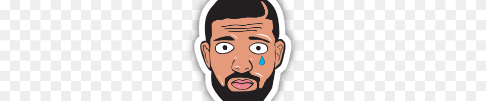 Drake Cartoon Image, Face, Head, Person, Photography Free Png