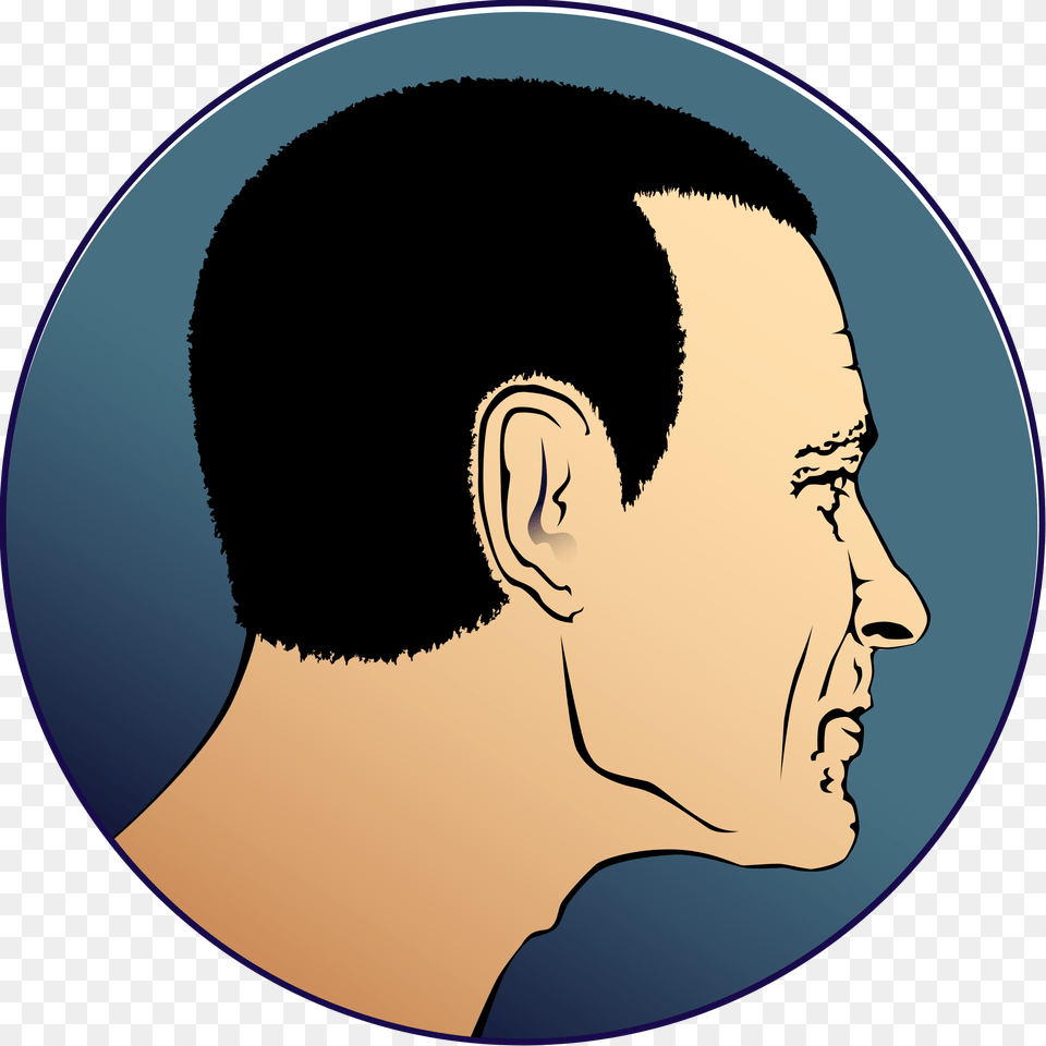 Drake Clipart Face Head Profile Clipart, Person, Photography, Body Part, Neck Free Png