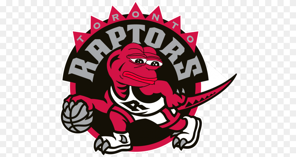 Drake Crying Jordan Toronto Raptors Old Logo, Sticker, Book, Comics, Publication Png