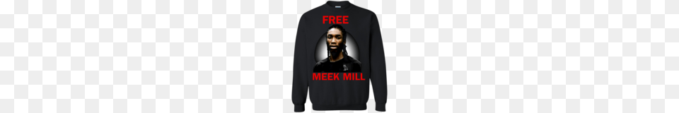 Drake Meek Mill T Shirt Teeyeti, Clothing, Knitwear, Long Sleeve, Sweatshirt Png