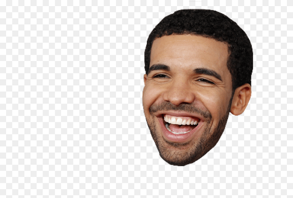Drake Transparent, Smile, Face, Happy, Head Png
