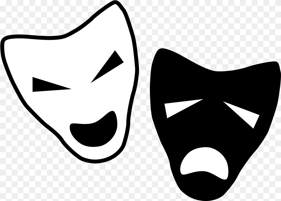 Drama Faces Drama And Music, Stencil, Astronomy, Moon, Nature Free Transparent Png