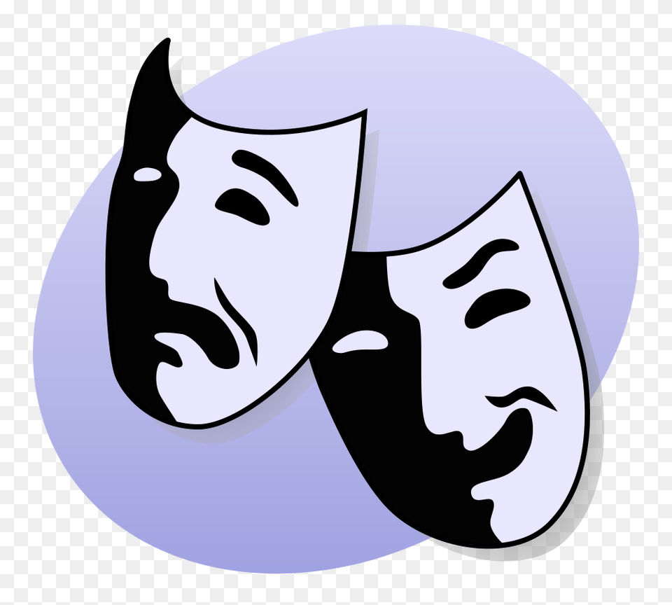 Drama Masks Stencil, Baby, Person, Logo Free Transparent Png