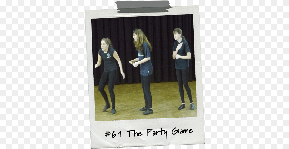 Drama Menu Activity The Party Game Game, Adult, Teen, Person, Woman Free Png Download