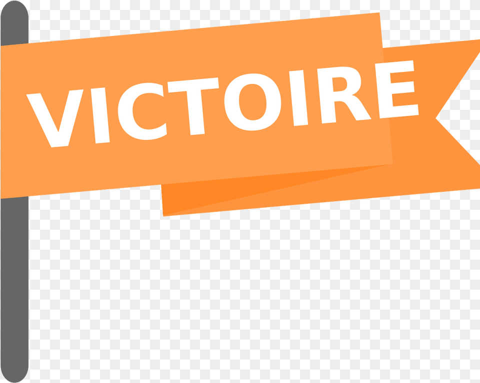 Drapeau Victoire Victory Win Flag Clip Arts Sign, Fence, Symbol, Text Free Png