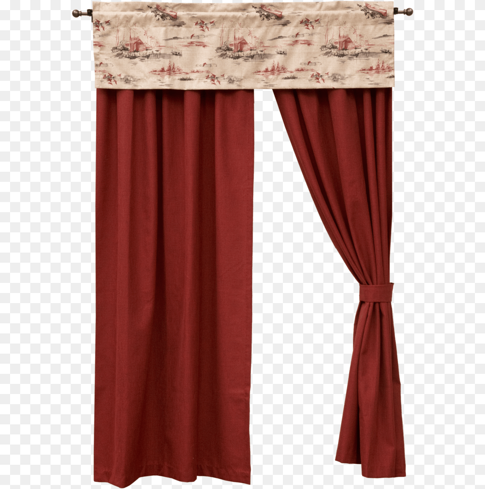 Drapery Rod Pocket Valance, Curtain, Texture Png Image