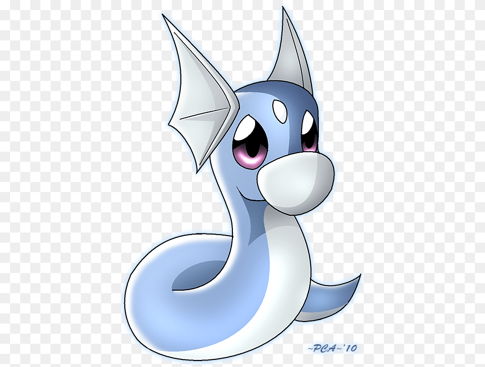 Dratini On Dratini Evolutions Pokemon Dratini, Animal, Cat, Mammal, Pet Png Image