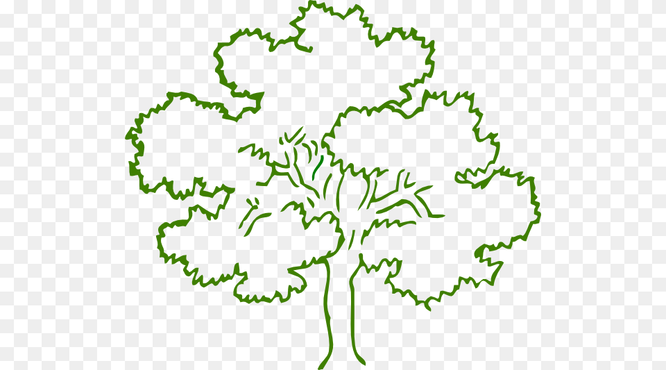 Draw A Chestnut Tree, Pattern, Stencil, Leaf, Plant Free Png