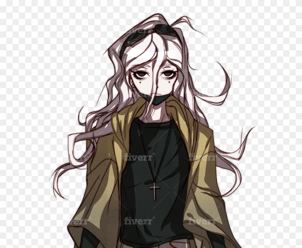 Draw A Danganronpa Sprite Illustration, Adult, Book, Comics, Female Free Transparent Png