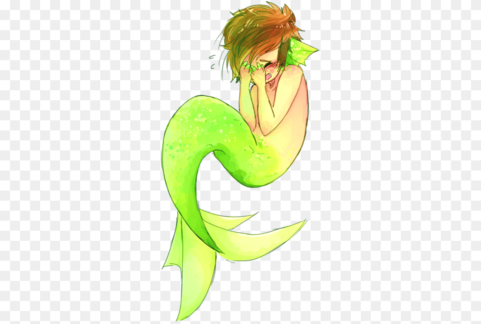 Draw A Merman Anime, Adult, Female, Person, Woman Png