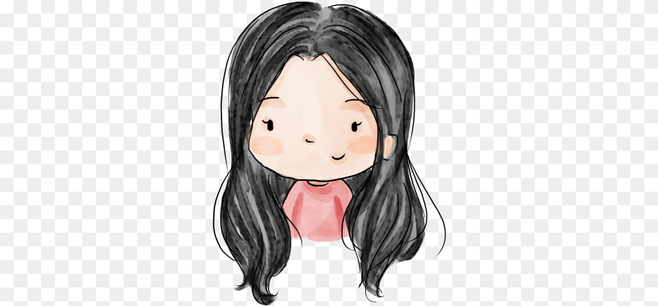 Draw Characters In Anime Or Cute Chibi Style Drawing, Adult, Female, Person, Woman Free Transparent Png