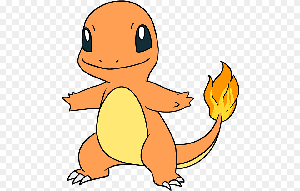 Draw Charmander Drawing Pokemon Cartoon Characters, Baby, Person Png