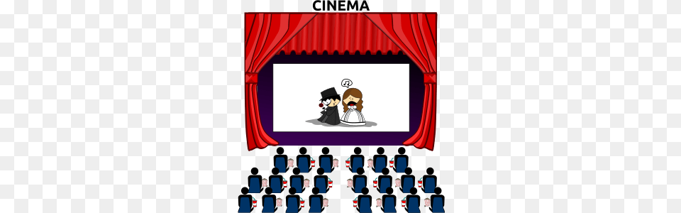 Draw Cinema, Theater, Stage, Indoors, Person Free Transparent Png