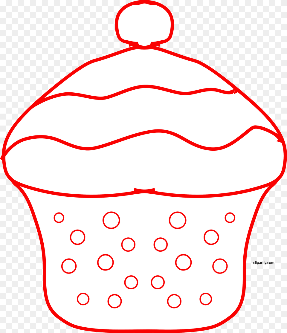 Draw Cupcake Clipart, Cake, Cream, Dessert, Food Png