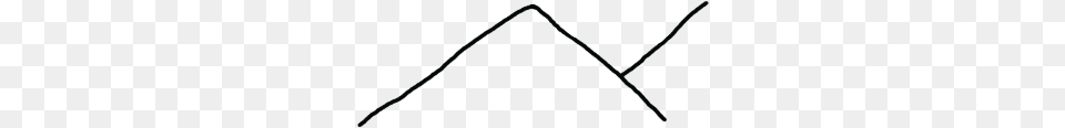 Draw Mountain Step 3 Mountain Drawing, Triangle Free Png Download