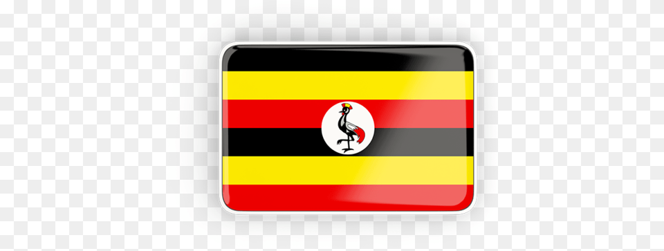 Draw Uganda Flag, Symbol, Logo, Animal, Bird Png Image