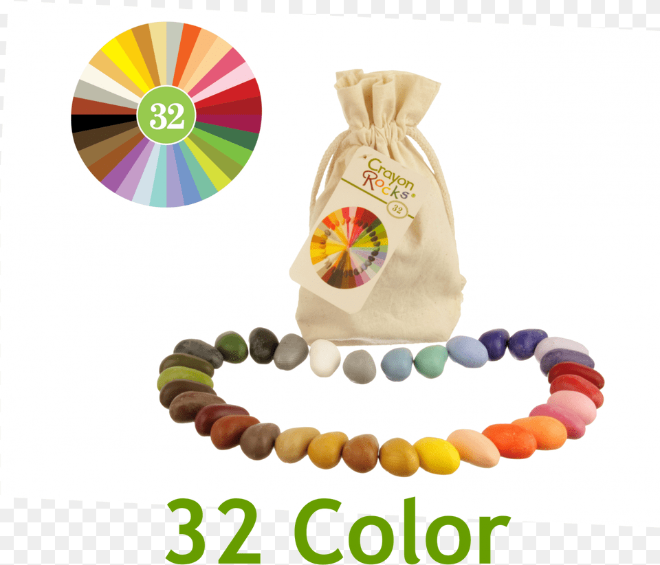 Draw Write Smilecreate Train Sustain Kredki Crayon Rocks W Pudeku 64 Sztuki 32 Kolory, Bag, Accessories Free Png