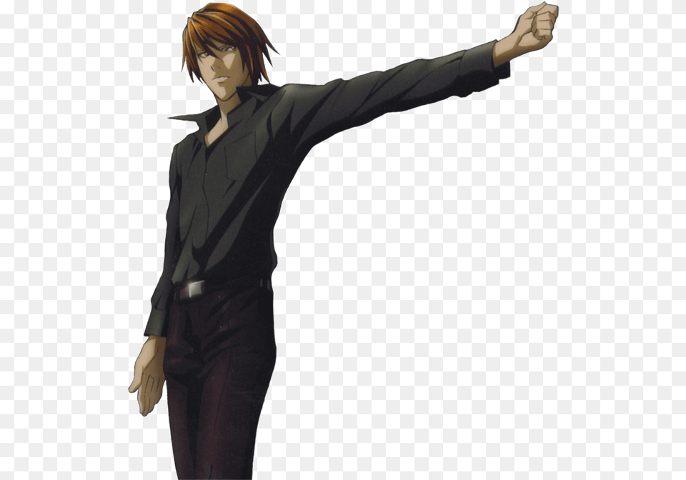 Draw Yagami Kira Death Note Light, Suit, Clothing, Formal Wear, Person Free Transparent Png
