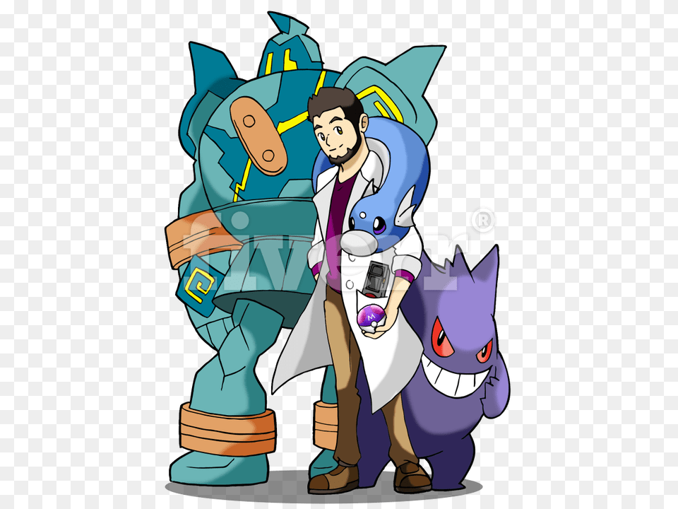 Draw You As A Pokemon Trainer, Book, Comics, Publication, Baby Free Transparent Png