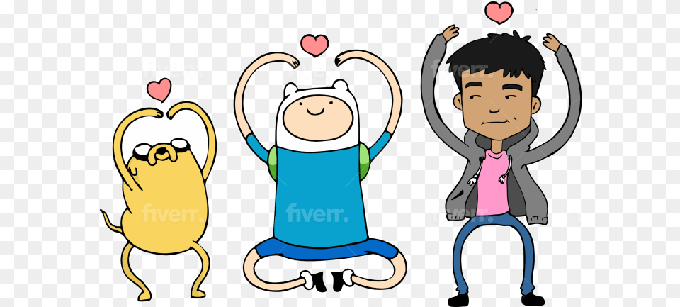 Draw You Like Adventure Time Adventure Time Jake Heart, Bag, Baby, Person, Face Png