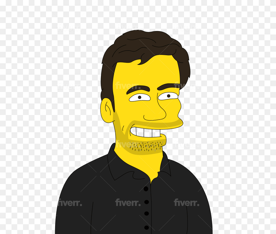 Draw You Like Family Guy Cartoon Character Fiverr, Face, Head, Person, Photography Png