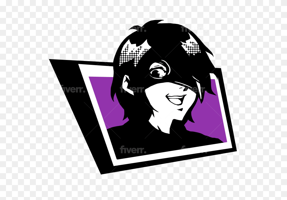 Draw You Or A Character In Persona 5 Hair Design, Baby, Person, Book, Comics Png