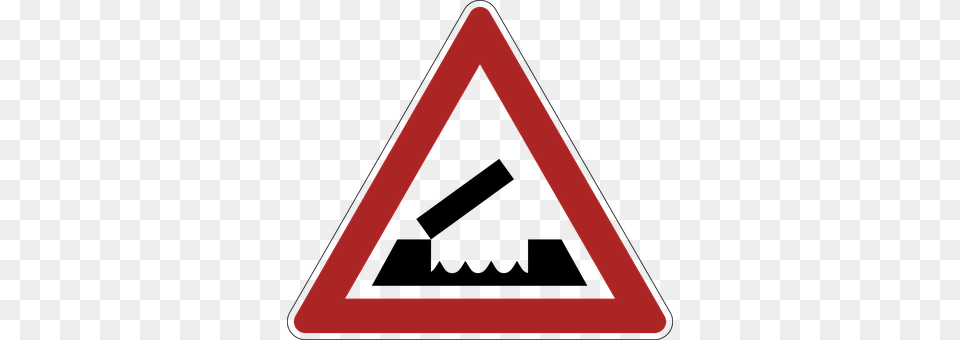 Drawbridge Triangle, Sign, Symbol, Road Sign Free Png Download