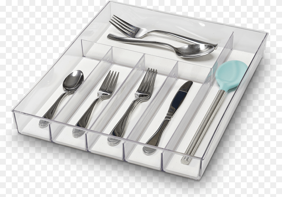 Drawer, Cutlery, Fork, Furniture, Spoon Png Image