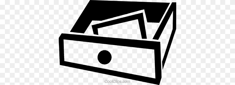 Drawer Royalty Vector Clip Art Illustration, Furniture, Table Free Png